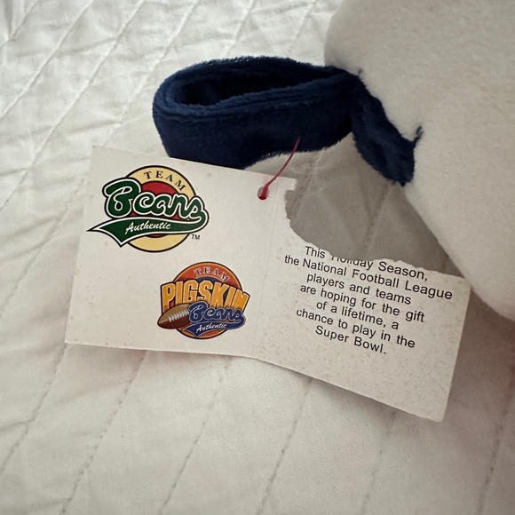 NWT New England Patriots NFL Team Beans Authentic Christmas Stocking - Picture 5 of 13